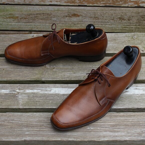 Vintage's Cheaney's for Dack's Classic Brown Derby, Men's 12 US, Made in England - Picture 14 of 14